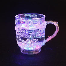 Load image into Gallery viewer, Luminous Beer Cup LED Mug Wine Light Cup Chinese dragon creative Decor present Gift wedding bar celebration props glowing toys
